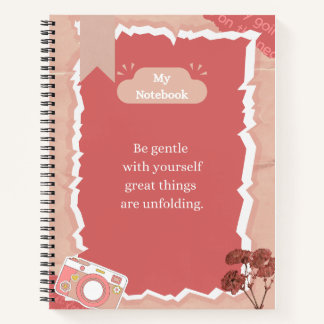 Cuaderno Beautiful soft notebook journal for girls | pretty