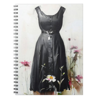 Cuaderno Beautiful Vintage Victorian Black and White Iconic