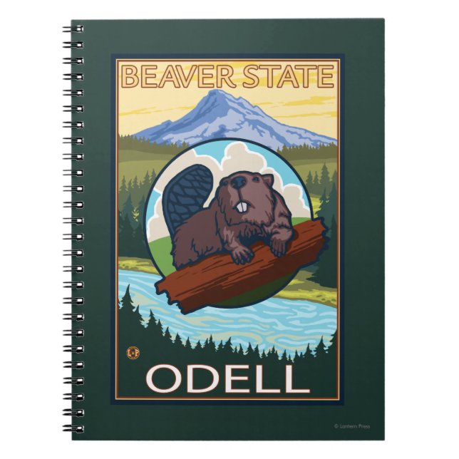 Cuaderno Beaver & Mt. Hood - Odell, Oregon (Frente)