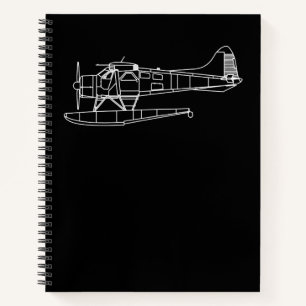 Cuaderno Beaver On Floats Sea Plane Piot Divertido
