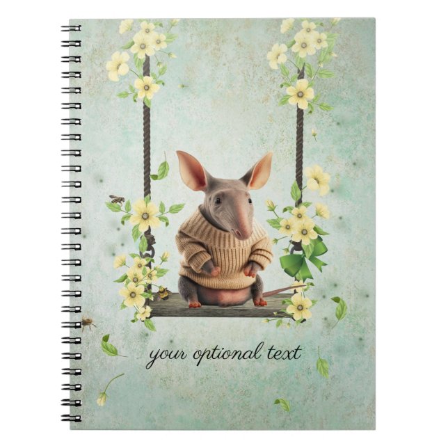 Cuaderno Bebé Aardvark Spiral Photo Notebook (Frente)