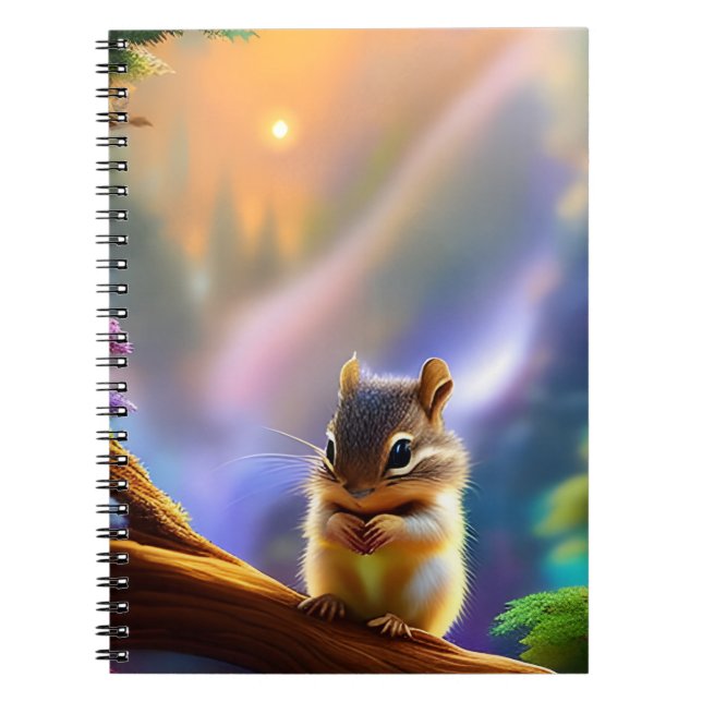 Cuaderno Bebé Ardilla de Tierra (Frente)