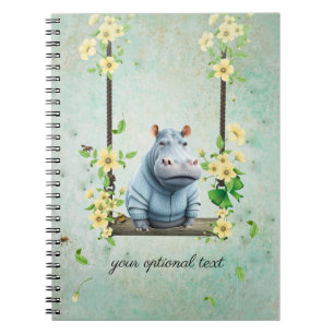 Cuaderno Bebé balanceador para foto en espiral Hippo