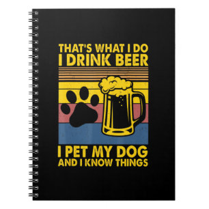 Cuaderno Bebe Bebe Cerveza Mascota Mi Perro Cumpleaños