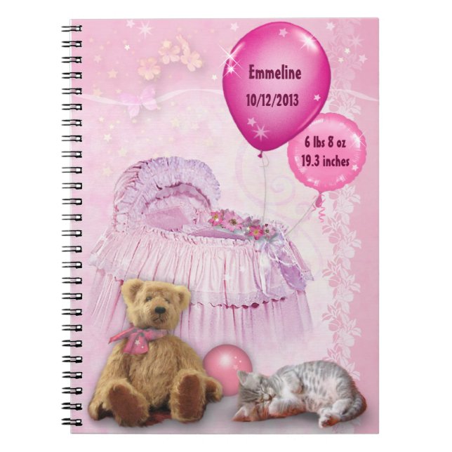 Cuaderno Bebé Chica (Frente)