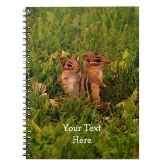Cuaderno Bebé Chipmunks Animal Nature Art Notebook