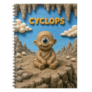 Cuaderno Bebé Cíclope Adorable, Mitológico
