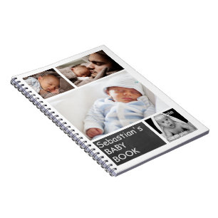 Cuaderno Bebé Collage de fotos personalizado