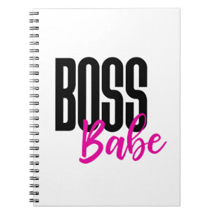 Cuaderno Bebé de Boss, chica Boss