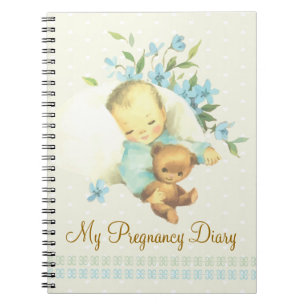 Cuaderno Bebé durmiente ventilado personalizado