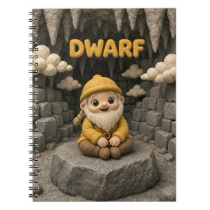 Cuaderno Bebé Enano Adorable, Mitológico