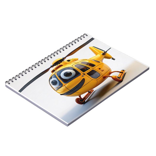 Cuaderno Bebé - helicóptero (Lado Izquierdo)