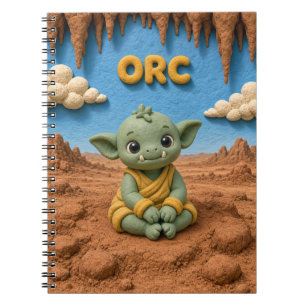 Cuaderno Bebé Orc Adorable, Mitológico