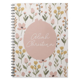 Cuaderno Bebé personalizado de bloc de notas en espiral de 