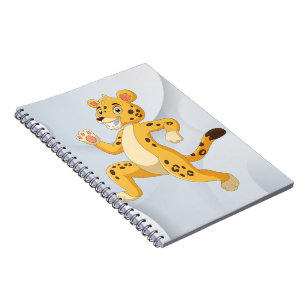 Cuaderno Bebé portátil - gato grande