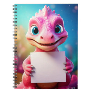 Cuaderno Bebé portátil - Pon tu nombre - Baby Dinosaur