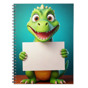 Cuaderno Bebé portátil - Pon tu nombre - Baby Dinosaur