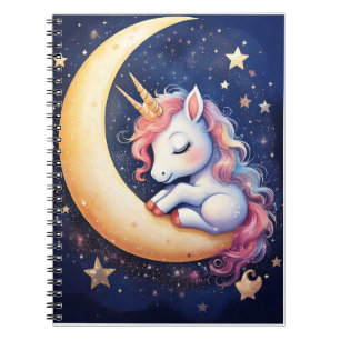 Cuaderno Bebé portátil - unicornio