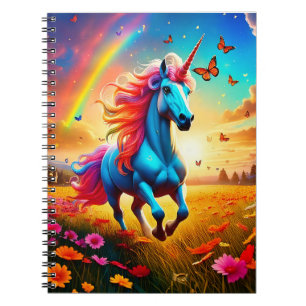 Cuaderno Bebé portátil - unicornio