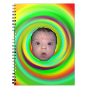 Cuaderno Bebé psicodélico