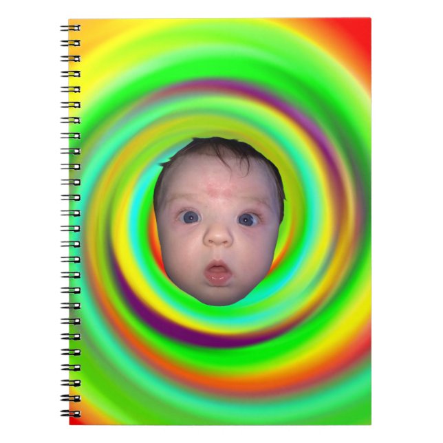 Cuaderno Bebé psicodélico (Frente)