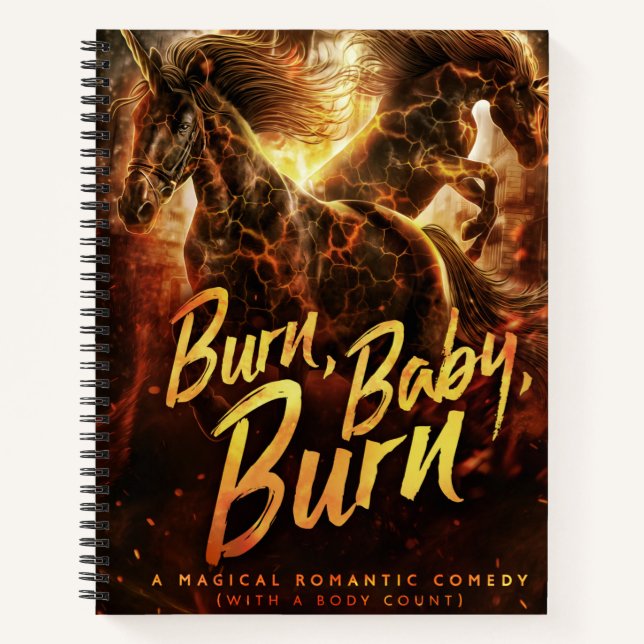 Cuaderno Bebé quemado para portátil espiral (Anverso)