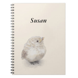 Cuaderno Bebé Sparrow Digital Watercolor