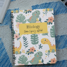 Cuaderno Bebés Dinosaurios Adorables Personalizados para Ni