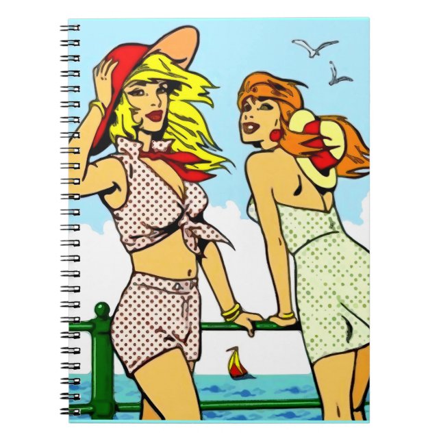 Cuaderno Bebés ventosos fáciles de la playa (Frente)