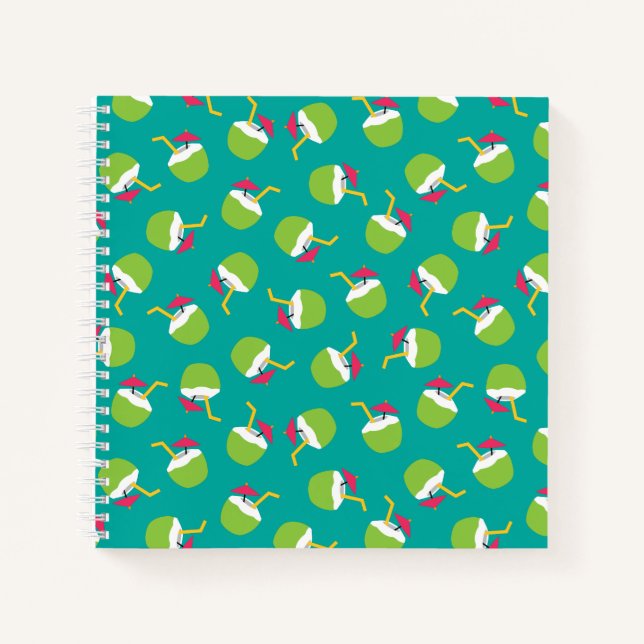 Cuaderno Bebida de coco joven (Anverso)