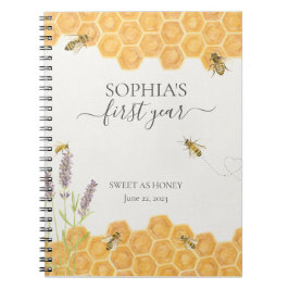 Cuaderno Bebida de miel libro de bebé de primer año