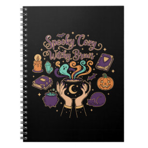 Cuaderno Bebidas Embrujadas Acogedoras y Espeluznantes Es