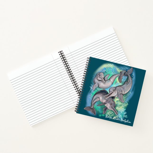 Cuaderno Bebidas perdidas de delfines del río Baiji (Interior)