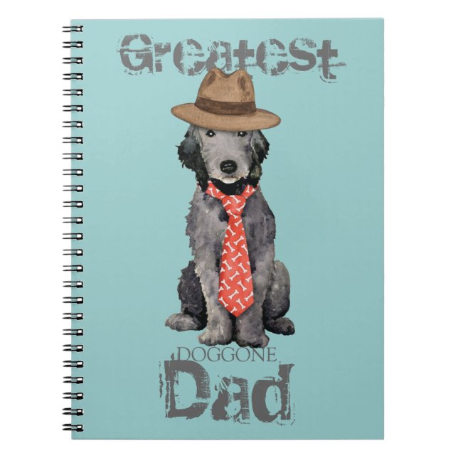 Cuaderno Bedlington Dad (Frente)