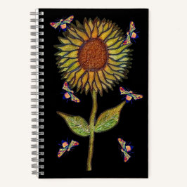 Cuaderno Bee And Sunflower Notebook