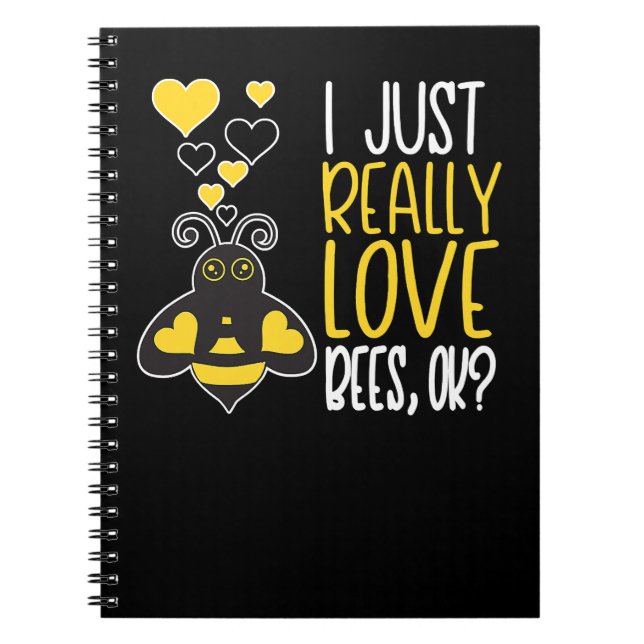 Cuaderno Bee Beekeeper Cute Bee Lover Yo Solo Amo Ser (Frente)