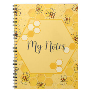 Cuaderno Bee Buzzing Honey Bees Cute