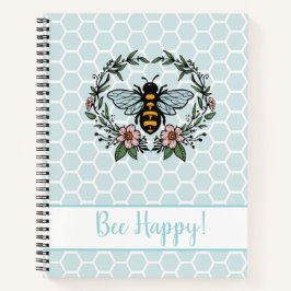 Cuaderno Bee Happy Floral