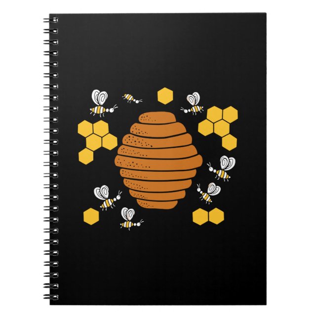 Cuaderno Bee Honeycomb (Frente)