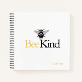 Cuaderno Bee Kind Bumblebee Journal Notebook