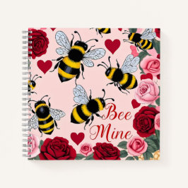 Cuaderno Bee Mine Love Buzz Diseño Bloc de notas