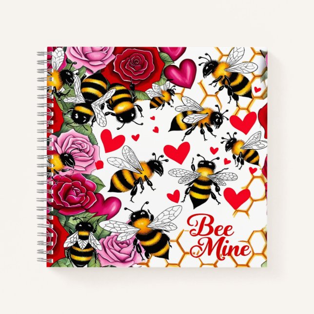 Cuaderno Bee Mine Sweet Honeycomb Blooms (Anverso)