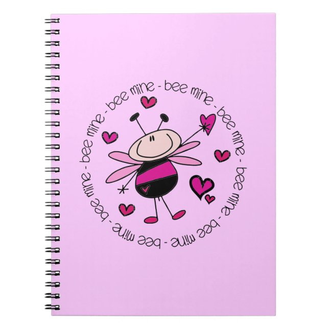 Cuaderno Bee Mine Valentine (Frente)