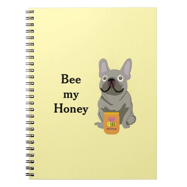 Cuaderno Bee my honey (Frente)