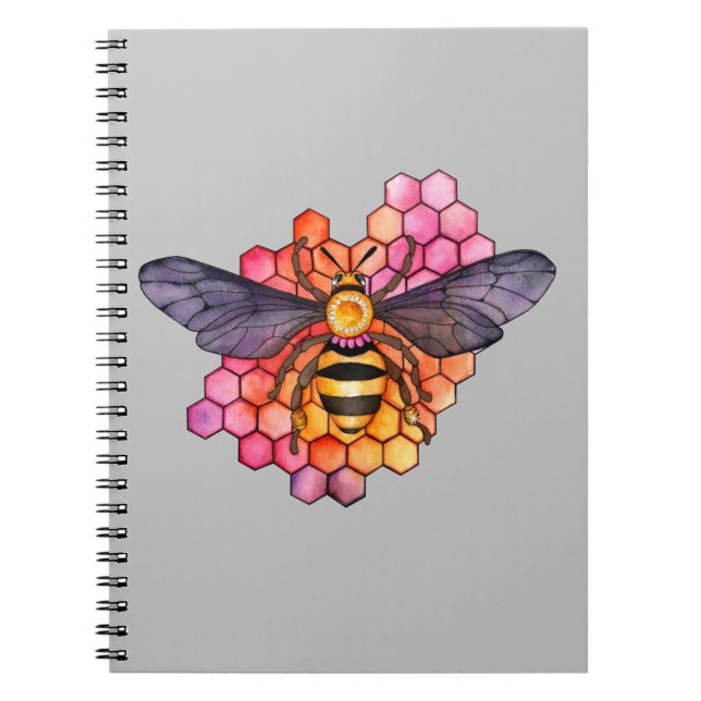 Cuaderno Bee Notebook de Honeycomb (Frente)