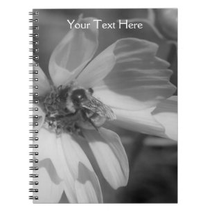 Cuaderno Bee On Cosmos Flower Notebook