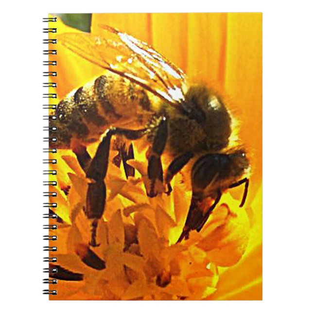 Cuaderno Bee on the Flower (Frente)