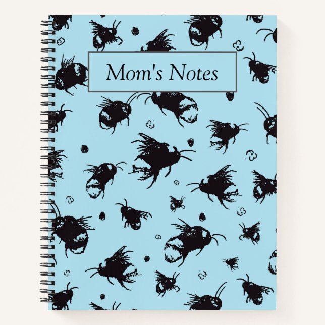 Cuaderno Bee portátil Personalizado temática para profesore (Anverso)