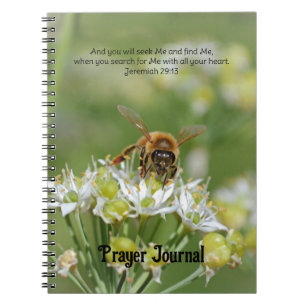 Cuaderno Bee Searching Faith Prayer Journal