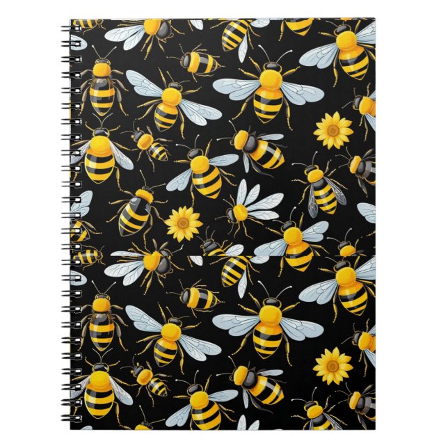 Cuaderno Bee-Themed Notebook (Frente)